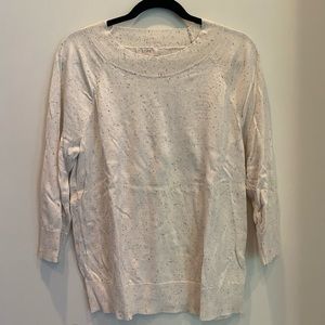 Cream loft sweater